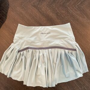 Goldhinge Women's Mini Skirt - Light Gray